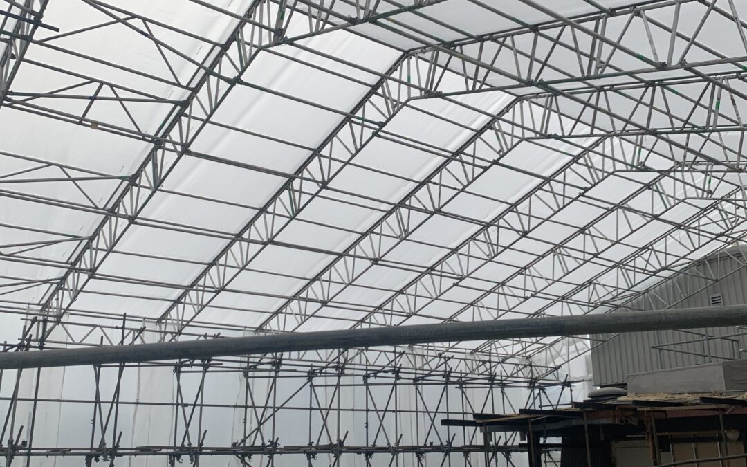 Sheffield Children’s Hospital Temporary Roof Scaffold