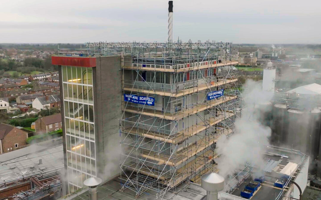 Molson Coors Brewery, Tadcaster, Recladding Works